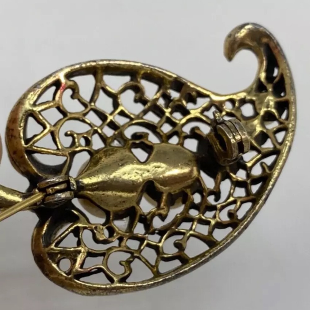 Vintage Brooch Lot B.S.K, R.O.C., Unsigned, Read Condition - Picture 10 of 13